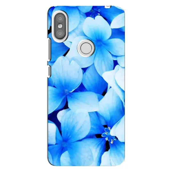 Чехол с рисунком «Синие цветы» для Xiaomi Redmi S2 Чехол с рисунком «Синие цветы» для Xiaomi Redmi S2