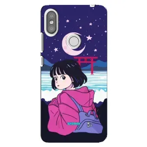 Чехол с персонажами АНИМЕ на Xiaomi Redmi S2 (Синобу Миякэ)