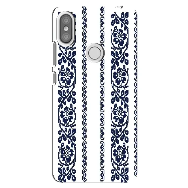 Чехол с рисунком «Синяя вышиванка» для Xiaomi Redmi S2 Чехол с рисунком «Синяя вышиванка» для Xiaomi Redmi S2