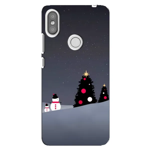 Чехол с рисунком «Снеговички» для Xiaomi Redmi S2