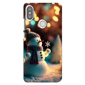Чохли на Новий Рік Xiaomi Redmi S2 (Сніговик святковий)