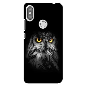 Чехлы с принтом СОВЫ для Xiaomi Redmi S2 (Сова на чёрном)