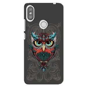 Чехлы с принтом СОВЫ для Xiaomi Redmi S2 (Сова на сером)