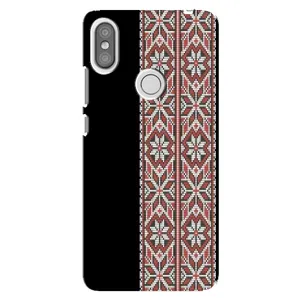 Силиконовый Чехол на Xiaomi Redmi S2 с картинкой Вышиванки (Стильная вишиванка)