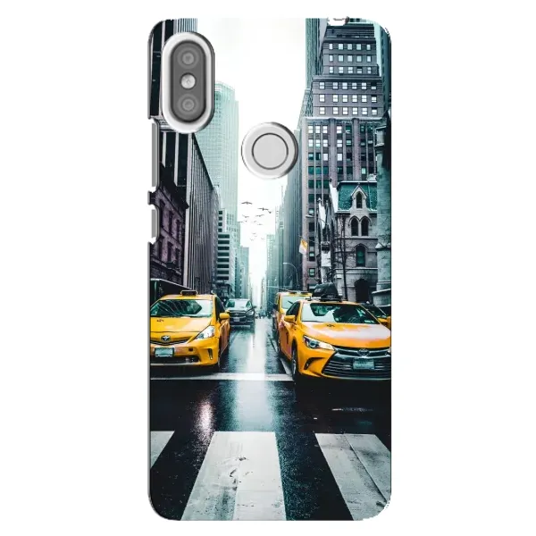 Чехол с рисунком «Такси» для Xiaomi Redmi S2