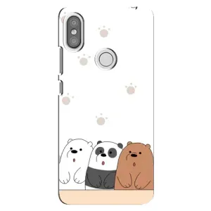 Чехлы с изображением разных животных для Xiaomi Redmi S2 (Удивленные медвеженки)