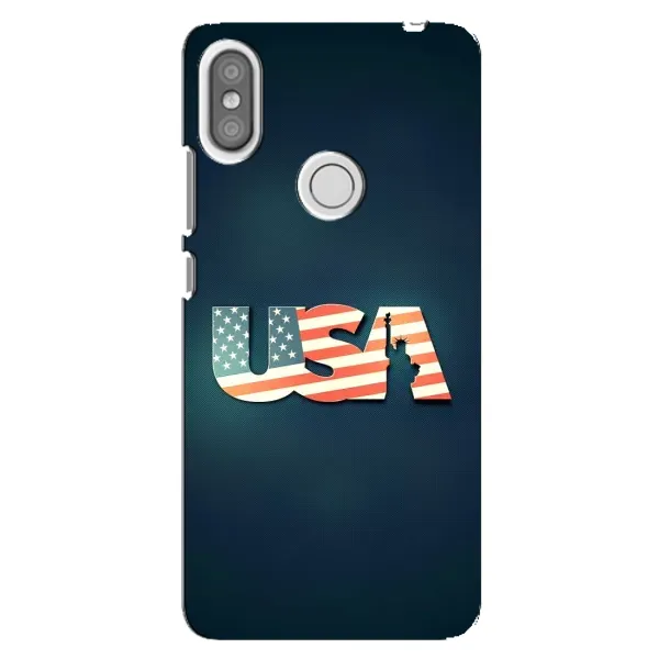 Чехол с рисунком «USA» для Xiaomi Redmi S2