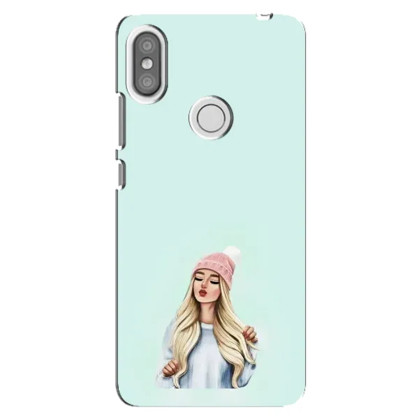 Чехол с рисунком «В шапке» для Xiaomi Redmi S2