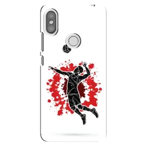 Чохли з прінтом Спортивна тематика для Xiaomi Redmi S2 (Волейболіст)