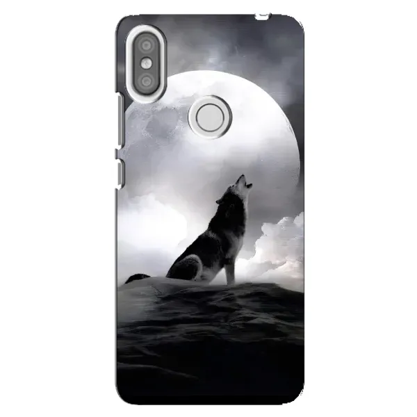 Чехол с рисунком «Волк и луна» для Xiaomi Redmi S2 Чехол с рисунком «Волк и луна» для Xiaomi Redmi S2