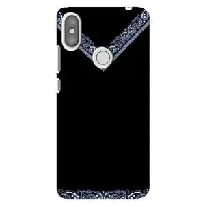 Силиконовый Чехол на Xiaomi Redmi S2 (Воротник вышиванки)
