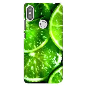 Чохол з зображенням смачної їжі для Xiaomi Redmi S2 (Яскравий Лайм)