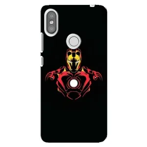 Чехол Супергерой Железный человек на Xiaomi Redmi S2 (Железный человек)