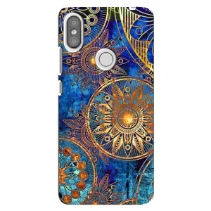 Чехлы со смыслом для Xiaomi Redmi S2 (Золотые узоры)