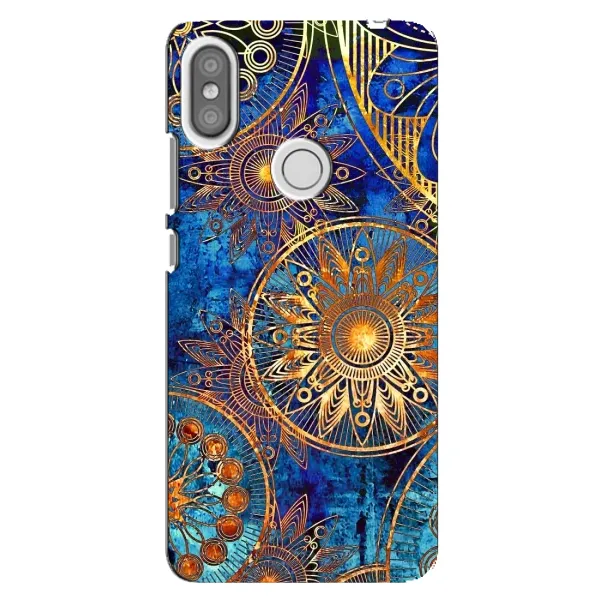Чехол с рисунком «Золотые узоры» для Xiaomi Redmi S2