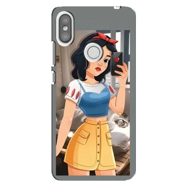 Чехол с рисунком «Белоснежка с телефоном» для Xiaomi Redmi S2