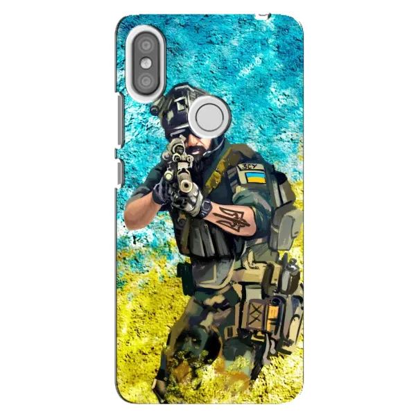 Чехол с рисунком «ЗСУ Воин» для Xiaomi Redmi S2 Чехол с рисунком «ЗСУ Воин» для Xiaomi Redmi S2