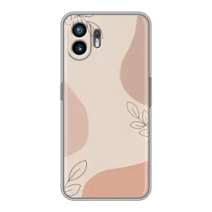 Чехол цветочный дизайн для Xiaomi Redmi Turbo 4 Pro (Коричневый фон)