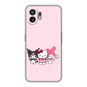 Чехол с персонажем Куроми на Xiaomi Redmi Turbo 4 Pro (Куроми Мелоди Китти)
