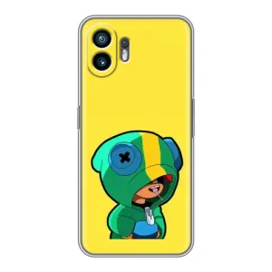 Чохол Бравл Старс для Xiaomi Redmi Turbo 4 Pro (Леон (LEON))