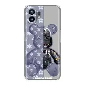 Силіконовий чохол для Xiaomi Redmi Turbo 4 Pro (Ведмідь Louis Vuitton)