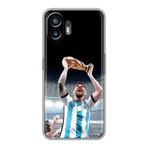 Чехлы Лео Месси Аргентина для Xiaomi Redmi Turbo 4 Pro (Счастливый Месси)
