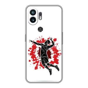 Чехлы с принтом Спортивная тематика для Xiaomi Redmi Turbo 4 Pro (Волейболист)