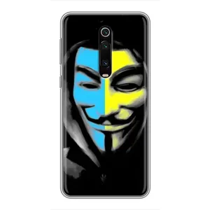 Чехол с Украинской символикой на Сяоми Mи 9T (Анонимус патриот)