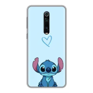 Чехол с рисунком «Голубой Стич» для Xiaomi Mi 9T