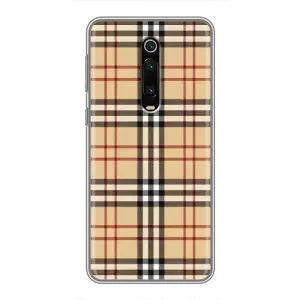 Чехол с Брендами одежды на Сяоми Mи 9T (Burberry стиль)