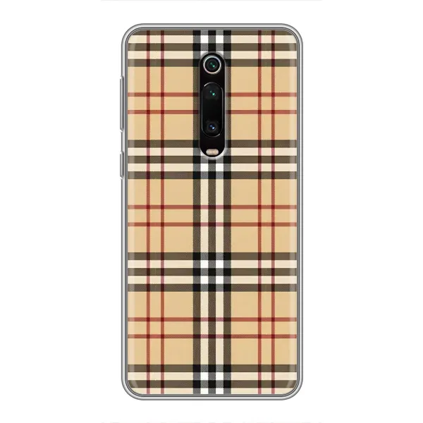 Чехол с рисунком «Burberry стиль» для Xiaomi Mi 9T