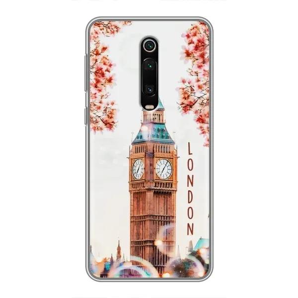 Чехол с рисунком «Часы Лондон» для Xiaomi Mi 9T Чехол с рисунком «Часы Лондон» для Xiaomi Mi 9T
