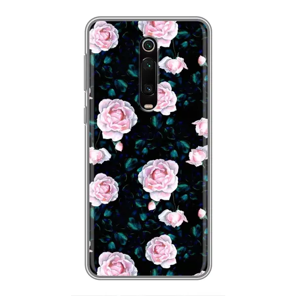 Чехол с рисунком «Чайные розы» для Xiaomi Mi 9T Чехол с рисунком «Чайные розы» для Xiaomi Mi 9T