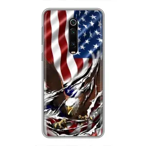 Чехол Флаг USA для Xiaomi Mi 9T (Флаг USA)