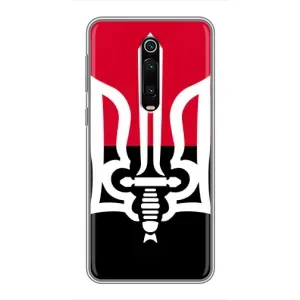 Чехлы УПА (Красно-Чёрный) на Xiaomi Mi 9T (Герб Украины)