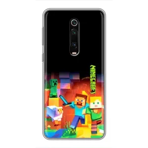 Чохли для Xiaomi Mi 9T (Персонажі МайнКрафт) (Герой Майнкрафт)