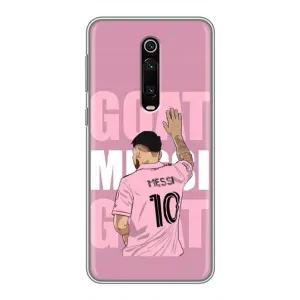 Чехлы Лео Месси в Майами на Xiaomi Mi 9T (GOAT MESSI)