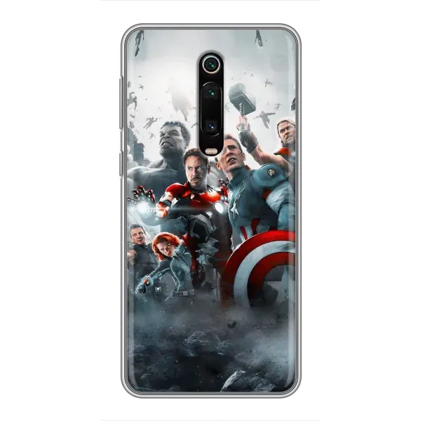 Чехол с рисунком «Команда марвел» для Xiaomi Mi 9T
