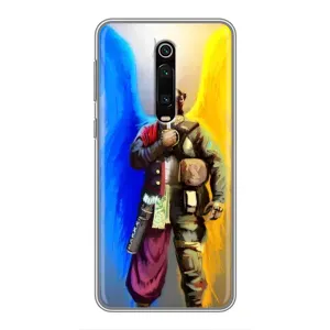 Чехол с картинкой (Патриотический КОЗАК) на Xiaomi Mi 9T (Козак с крыльями)