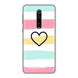 Чехлы с тематикой "Маленькие Сердечки" на Xiaomi Mi 9T (Красивое сердечко)