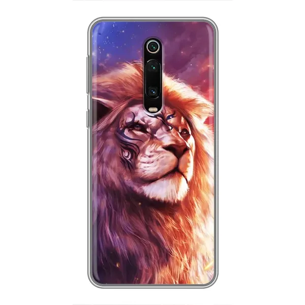 Чехол с рисунком «Красочный ЛЕВ» для Xiaomi Mi 9T