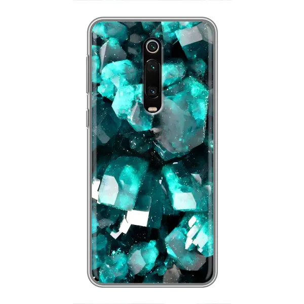 Чехол с рисунком «Кристалы» для Xiaomi Mi 9T Чехол с рисунком «Кристалы» для Xiaomi Mi 9T