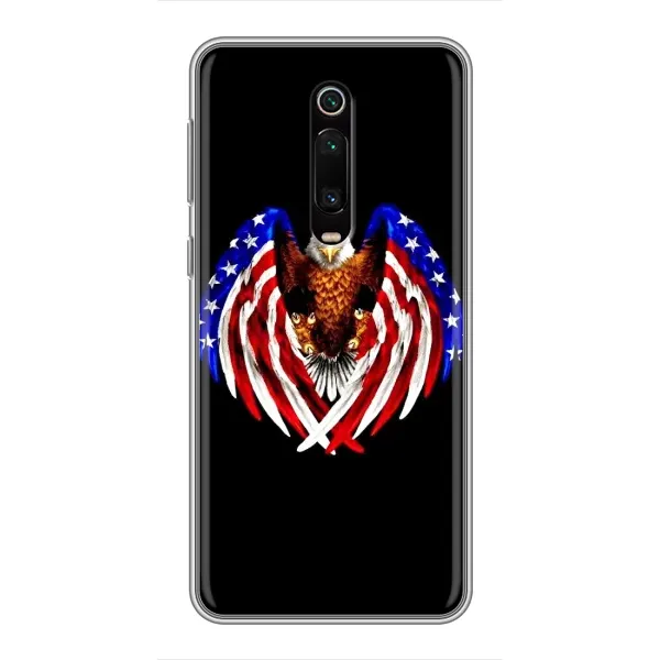 Чехол с рисунком «Крылья США» для Xiaomi Mi 9T Чехол с рисунком «Крылья США» для Xiaomi Mi 9T