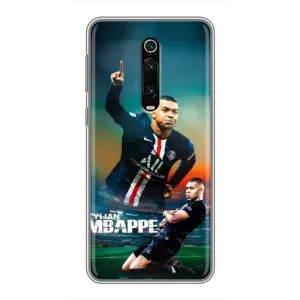 Чехол (TPU) с Футболистом на Xiaomi Mi 9T (MBAPPE)