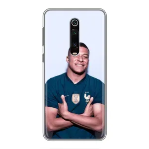 Чехол (TPU) с Футболистом на Xiaomi Mi 9T (Мбаппешичка)