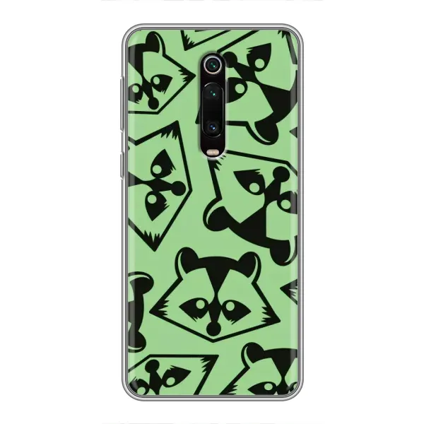 Чехол с рисунком «Мордочки Енота» для Xiaomi Mi 9T Чехол с рисунком «Мордочки Енота» для Xiaomi Mi 9T