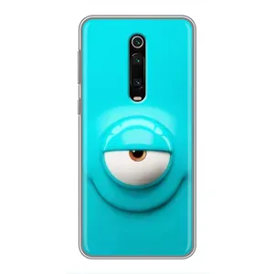 Силиконовые Чехлы (смешные стикеры) для Xiaomi Mi 9T (Одноглазик)
