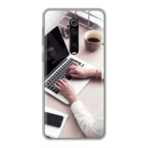 Силиконовый бампер (Работники) на Xiaomi Mi 9T (Офисный работник)
