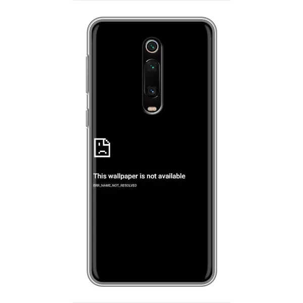 Чехол с рисунком «Ошибка» для Xiaomi Mi 9T Чехол с рисунком «Ошибка» для Xiaomi Mi 9T