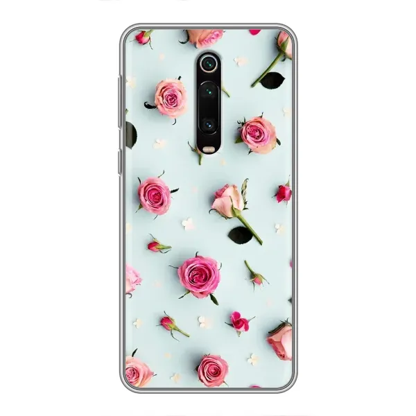 Чехол с рисунком «Разные цветы» для Xiaomi Mi 9T Чехол с рисунком «Разные цветы» для Xiaomi Mi 9T
